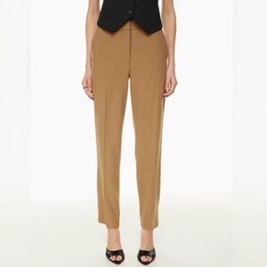 Aritzia Babaton Command Pants Colour Saville Camel Size 12